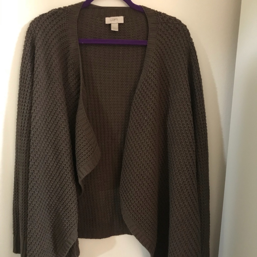 LOFT chunky cardigan